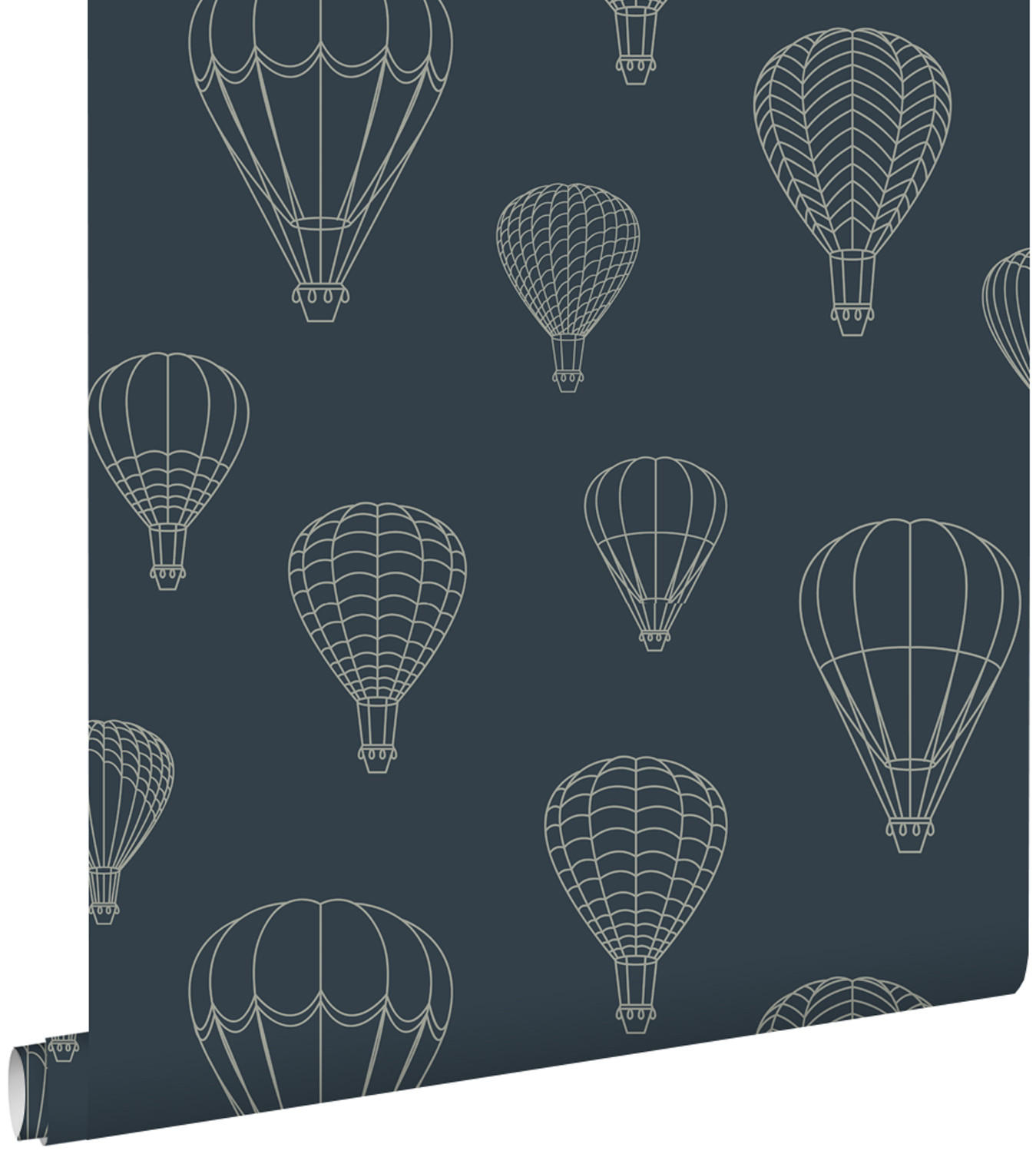 ESTAhome Tapete Blau 50x0.1 cm