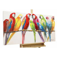 ACRYLBILD HANDGEMALT 120/60 cm - Multicolor, Holz/Textil (120/60cm) - KUNSTLOFT