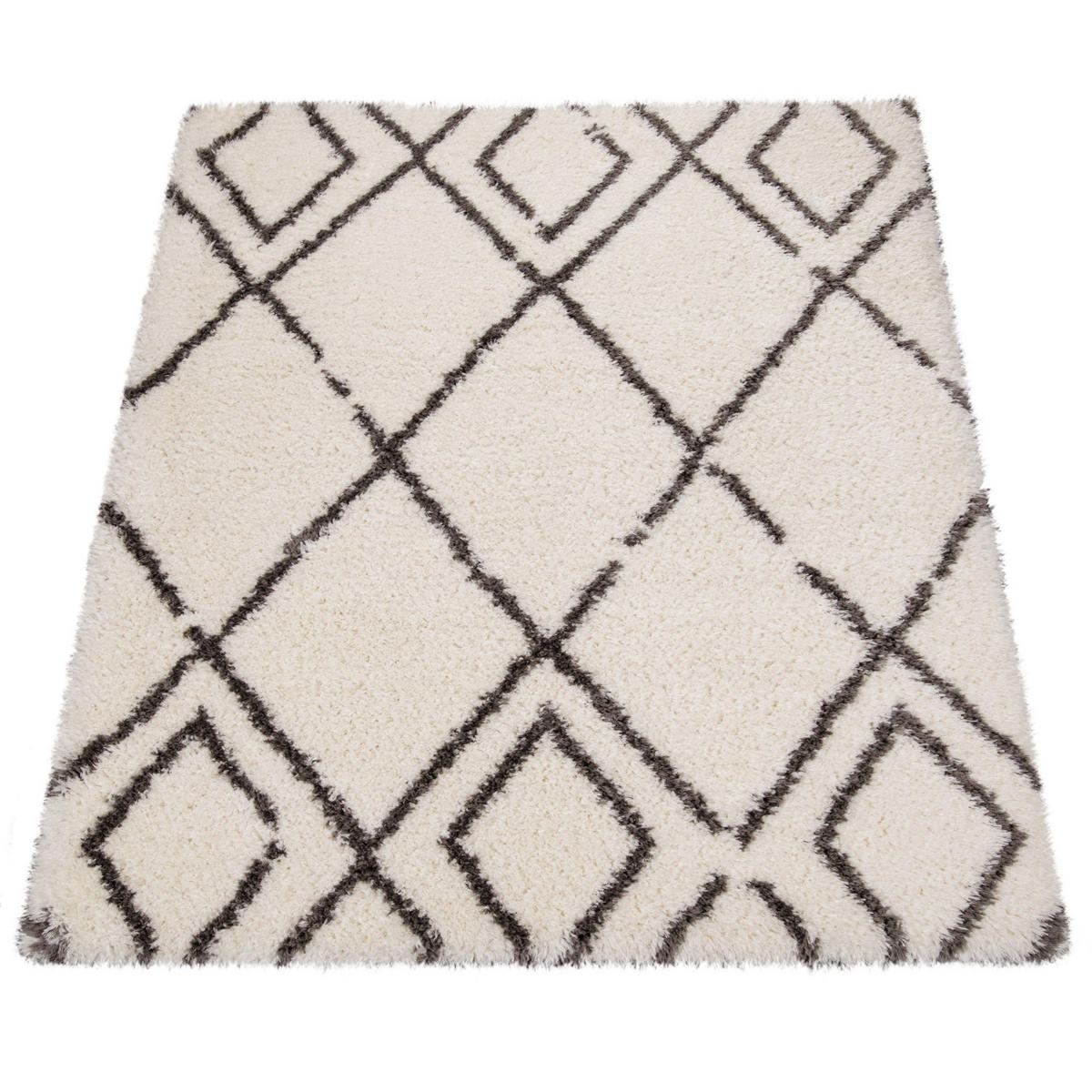 HOCHFLORTEPPICH 200/200 cm Maghreb 80 - Creme, Textil (200/200cm) - Paco Home