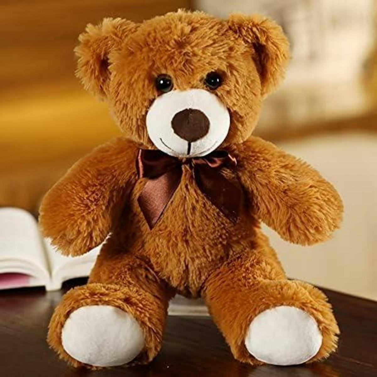 PLÜSCHTIER Teddybär 34 cm Braun - Braun, Textil (25/35cm)