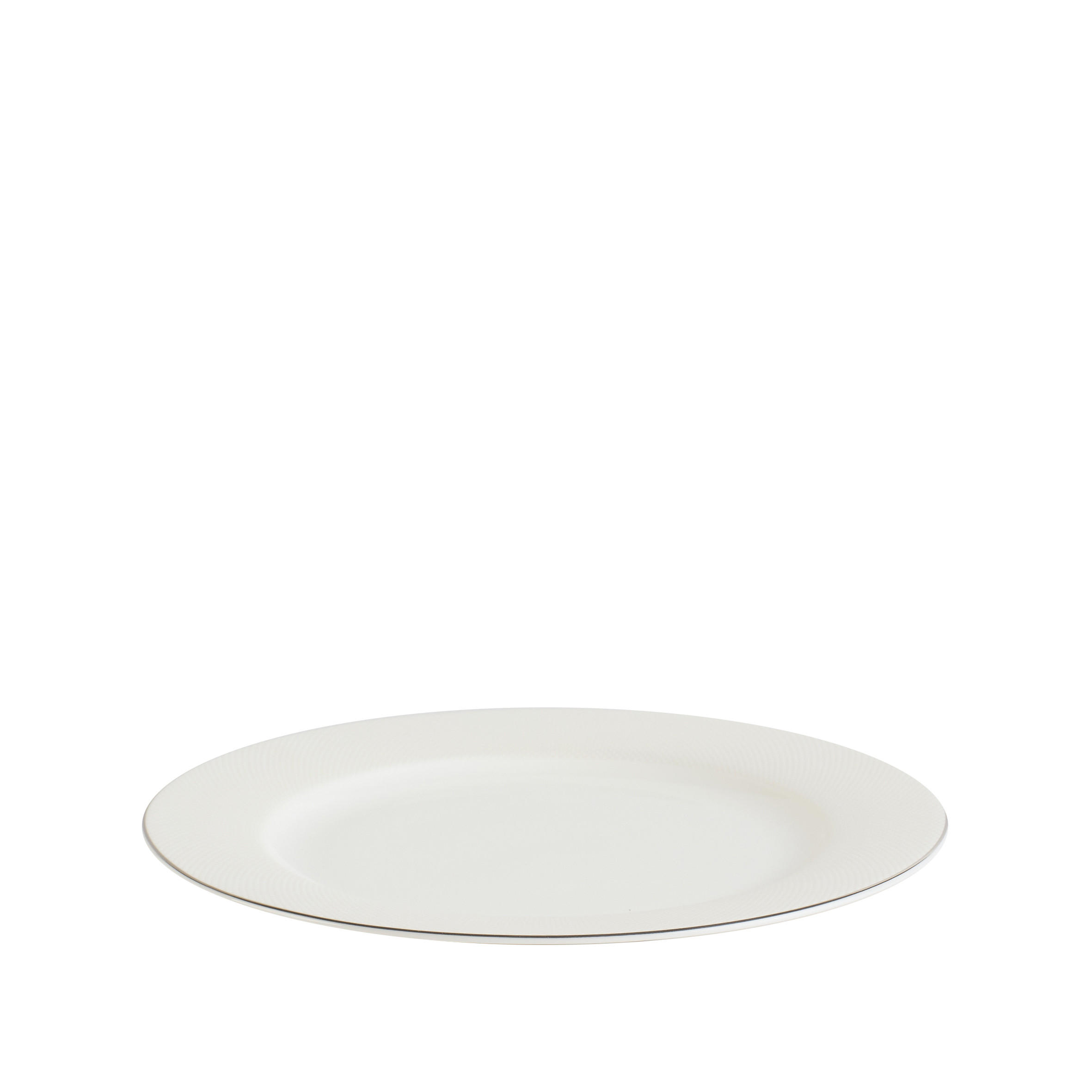 ESSTELLER Bast - Weiß, Keramik (27cm) - home&you