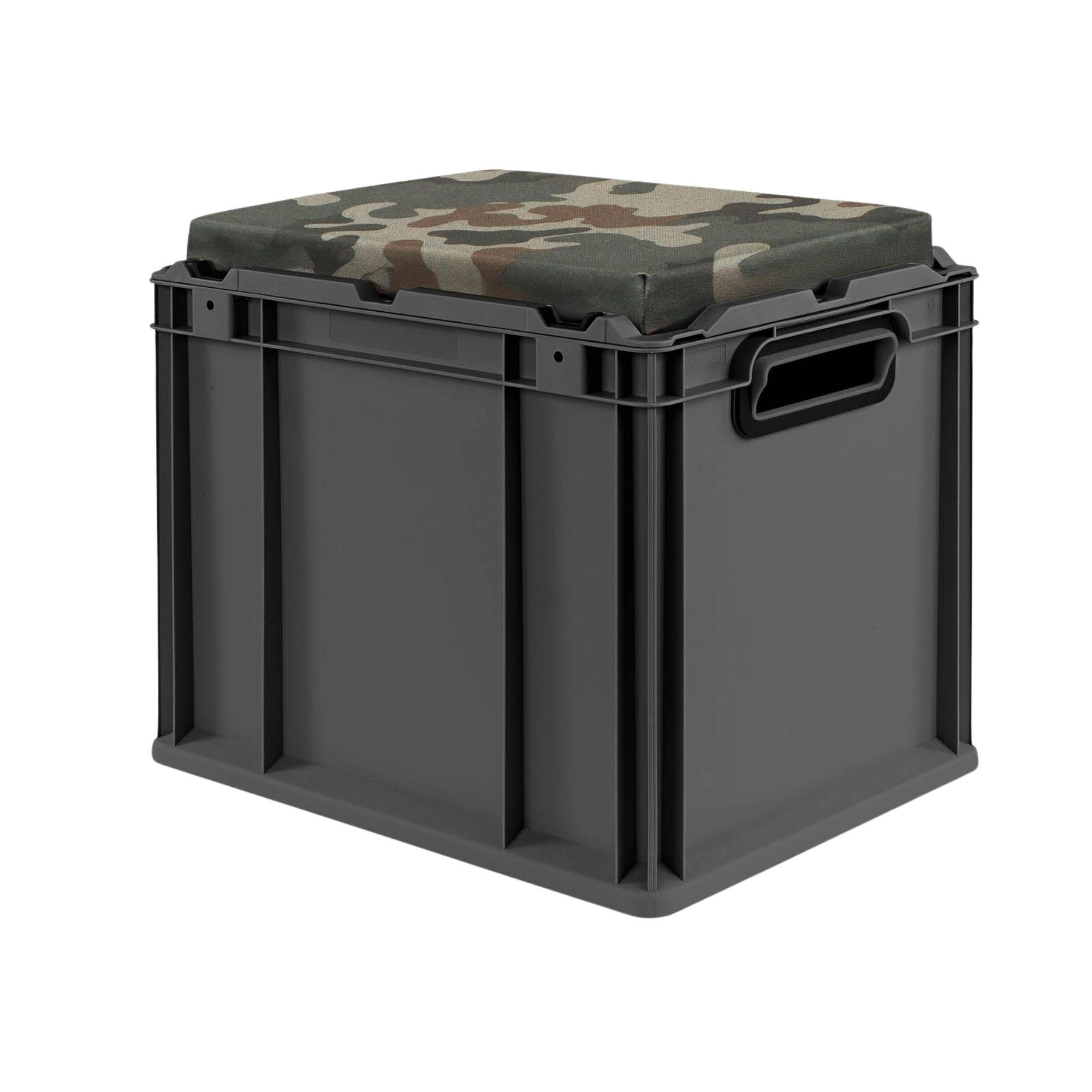 Proregal Eurobox Schwarz 30x36.5x40 cm