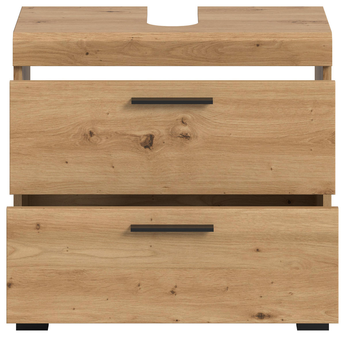 WASCHBECKENUNTERSCHRANK SCOUT (B/H/T: ca. 60/56/34 cm) in Artisan Eiche Nachbildung/Artisan Eiche Nachbildung - Eiche Artisan, Holz (60/56/34cm)
