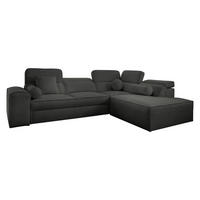 ECKSCHLAFSOFA Vito VII, Seite: Rechts - Anthrazit, Holz/Textil (276/214cm) - MIRJAN24