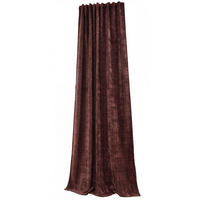 VORHANG Chenille Riga 245x140 cm Himbeere - Weinrot, Textil (140/245cm) - Gardinenbox