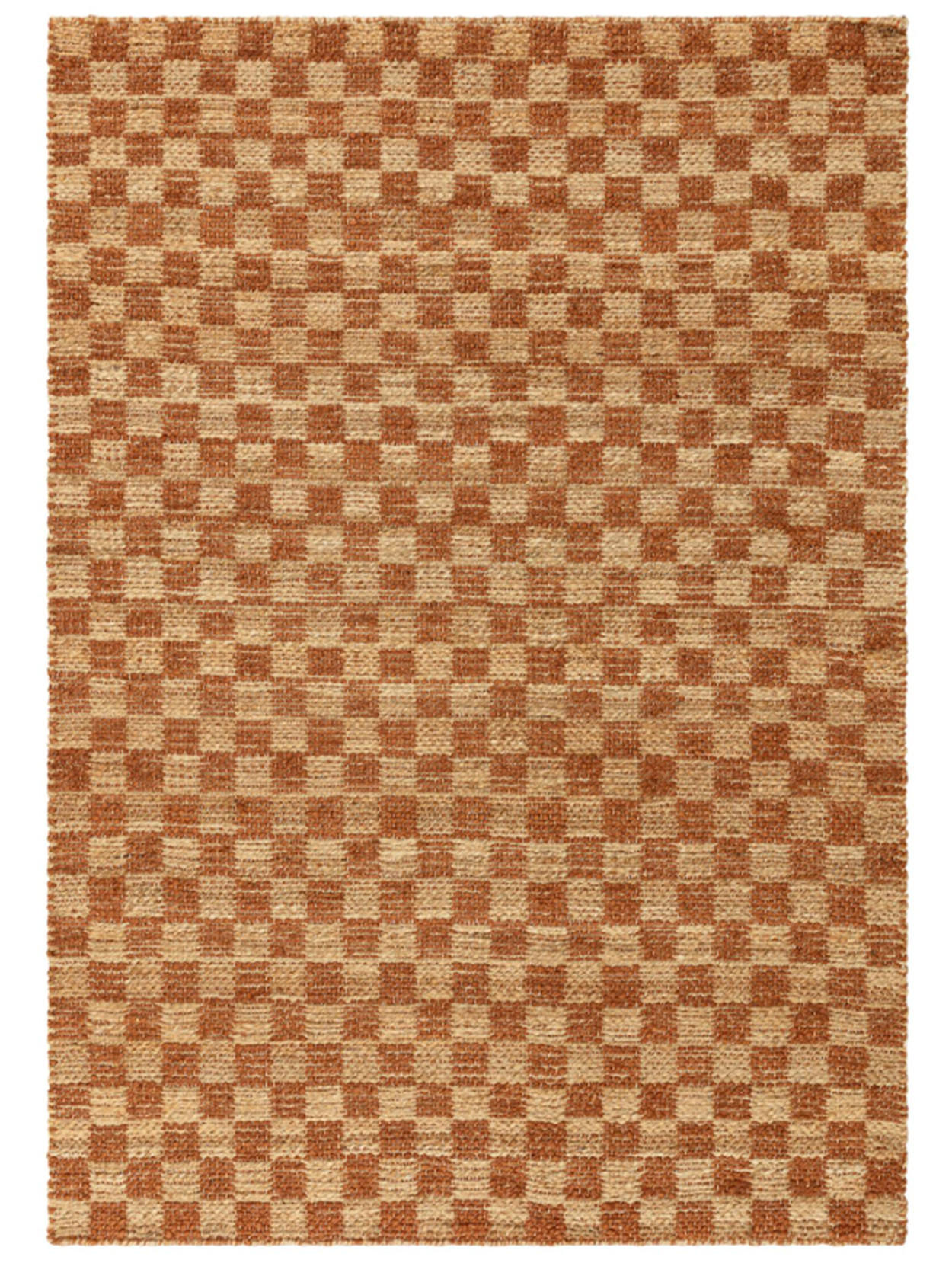 TEPPICH modern Naturfaser SCAPE Rot 120 x 170 cm - Rot, Naturmaterialien (120/170cm) - Novatrend