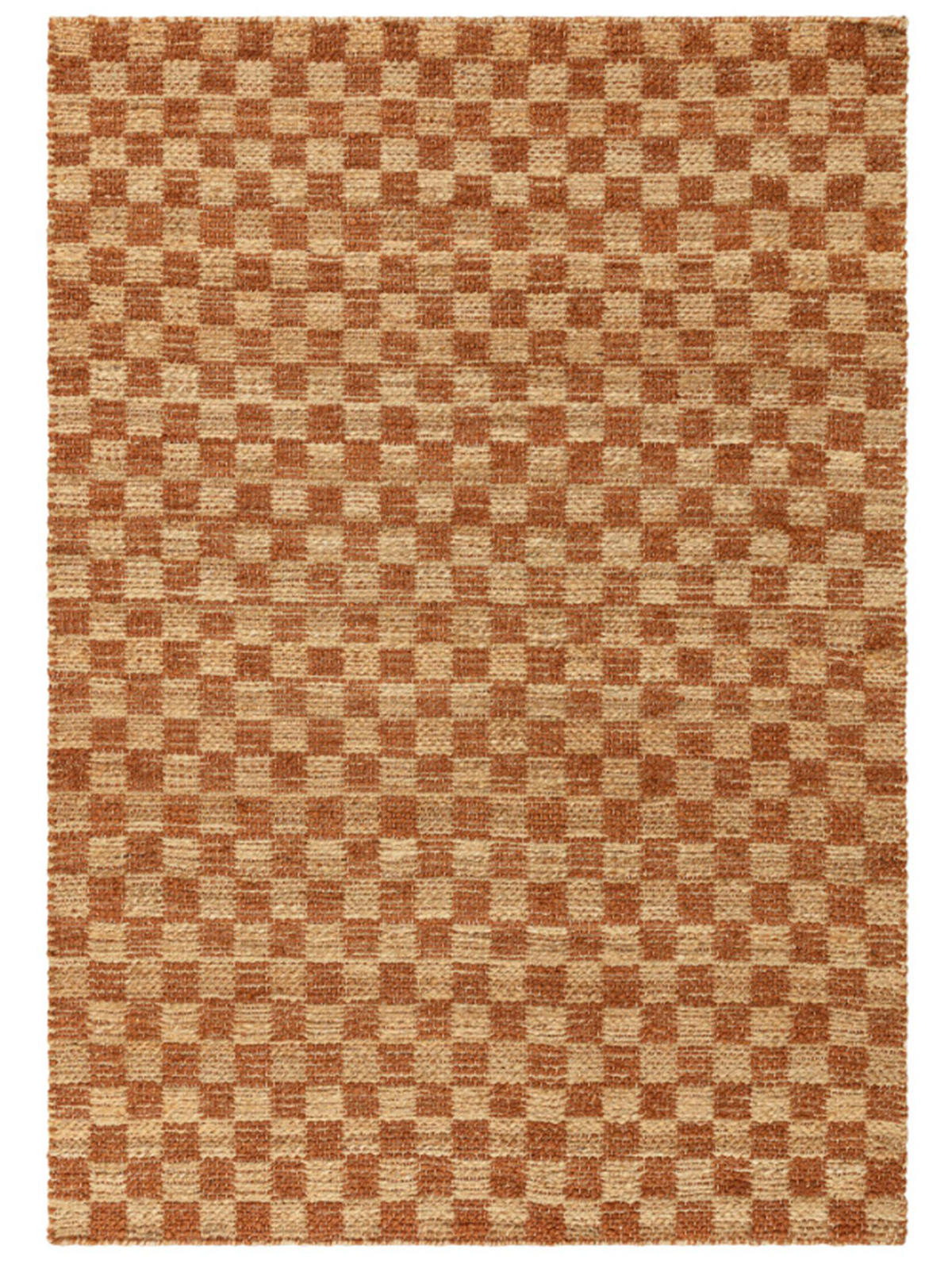 TEPPICH modern Naturfaser SCAPE Rot 120 x 170 cm - Rot, Naturmaterialien (120/170cm) - Novatrend