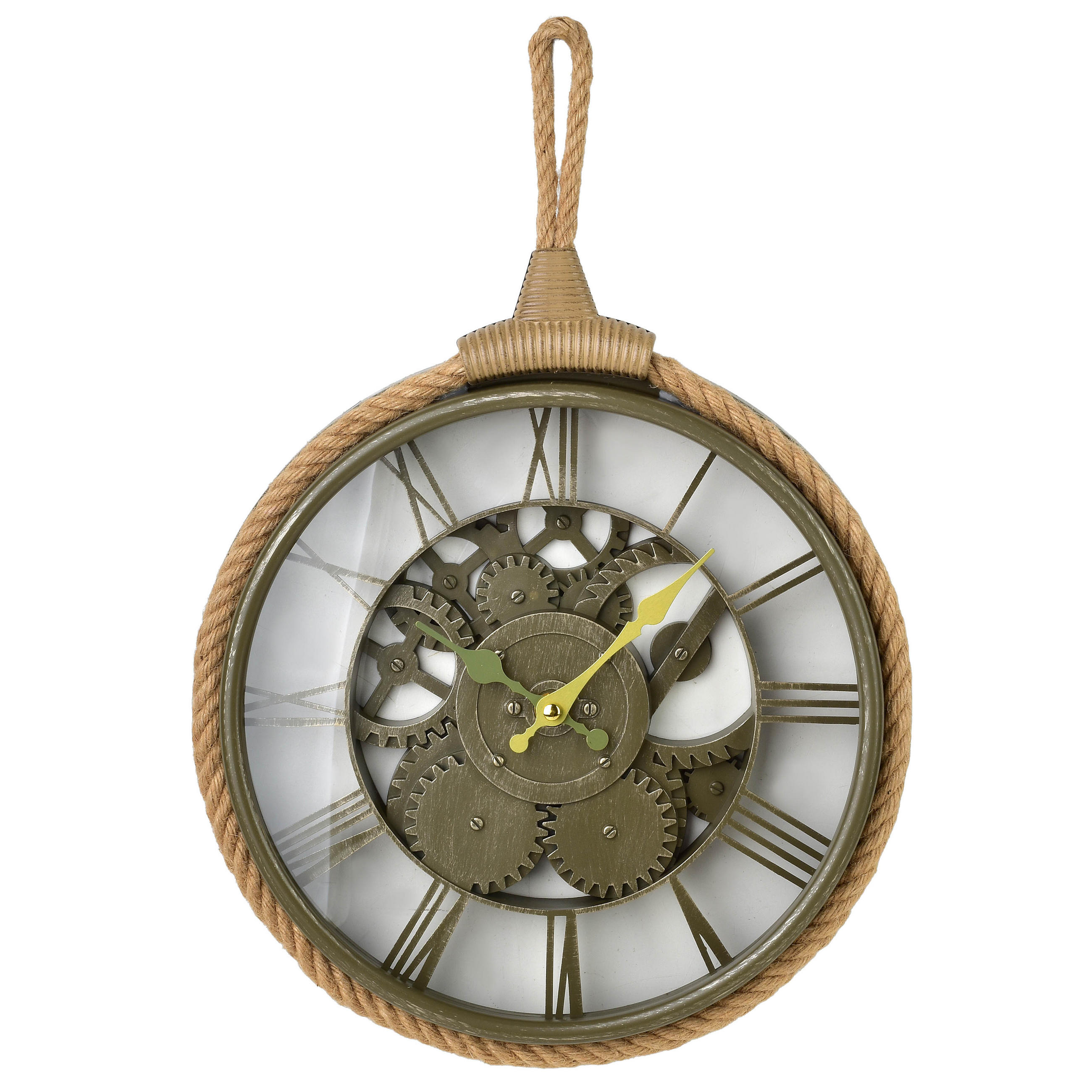 WANDUHR Ramsey Grün 33x30x5 cm Kunststoff - Grün, Kunststoff (5/33/30cm) - Mondex