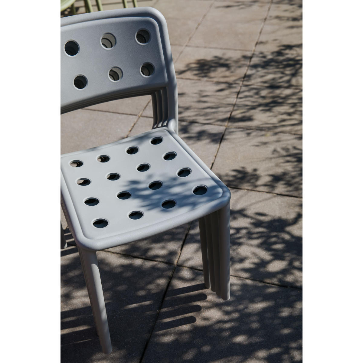 GARTENSTUHL Serra Grau - 4 er Set - Grau, Kunststoff (45.5/80/53cm) - Housecraft Living