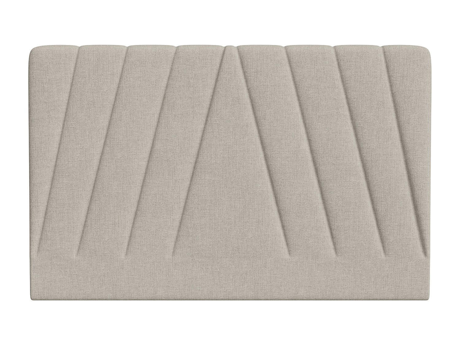 BETT-KOPFTEIL 150 cm - Stoff - Beige - LIDAMA - Beige, Textil (152/110/10cm) - Pascal Morabito