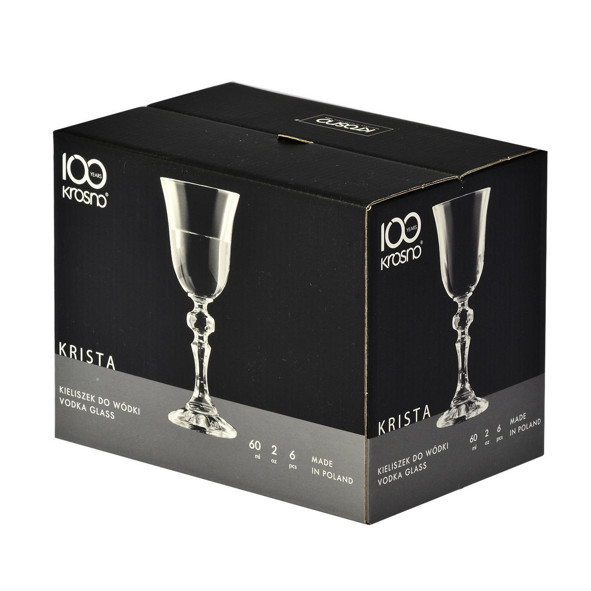 SCHNAPSGLÄSER, 6er-Set, 60 ml - Transparent, Glas (0.06L) - Krosno Glass