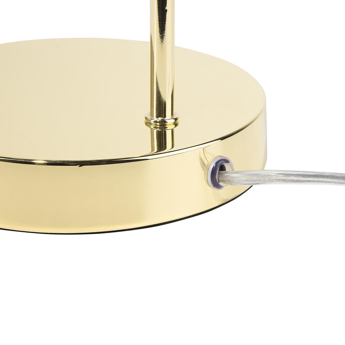 SCHREIBTISCHLAMPE Savena 15/15/48 cm - Goldfarben, Metall (15/15/48cm) - Beliani