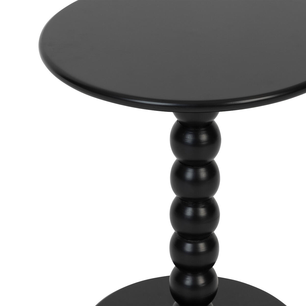 COUCHTISCH Chamlo rund Schwarz 38/38/46,5 cm - Schwarz, Holzwerkstoff (38/38/46.5cm) - Atmosphera Createur d´interieur