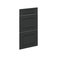 KÜCHENFRONT R-Line Anthrazit Landhaus 39.6 x 70.4 cm Möbelfront für den Schubladenunterschrank - Anthrazit, Holzwerkstoff (39.6/70.4/1.6cm) - Vicco