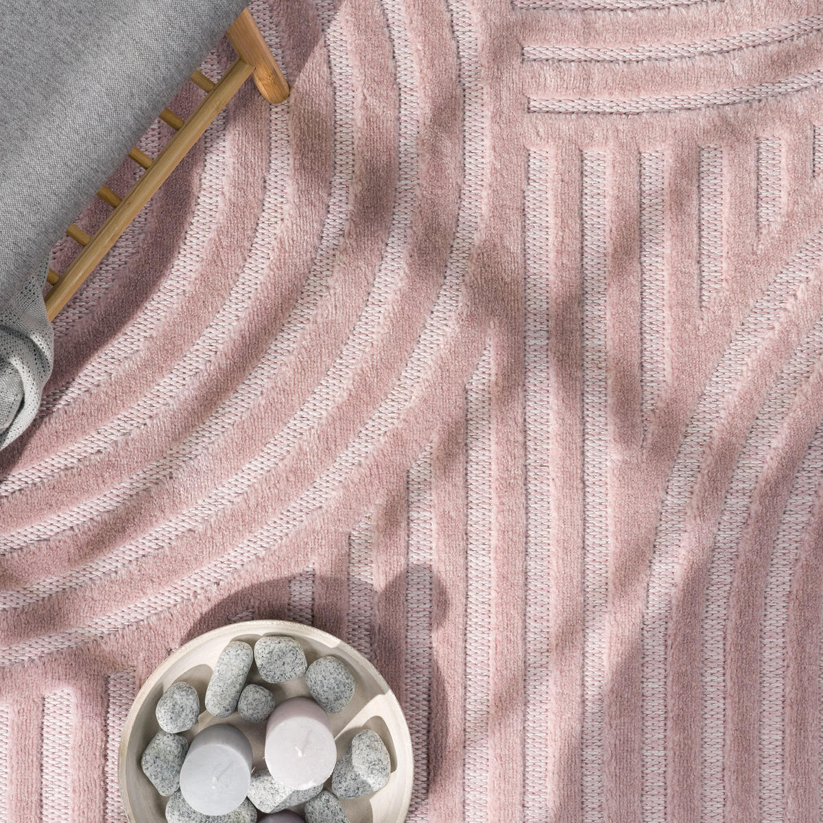 OUTDOORTEPPICH 80/150 cm Livorno 674 - Pink, Textil (80/150cm) - Paco Home