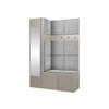 GARDEROBEN-SET Orion X - Kaschmir/Hellgrau, Holzwerkstoff/Kunststoff (124/186/46cm) - MIRJAN24
