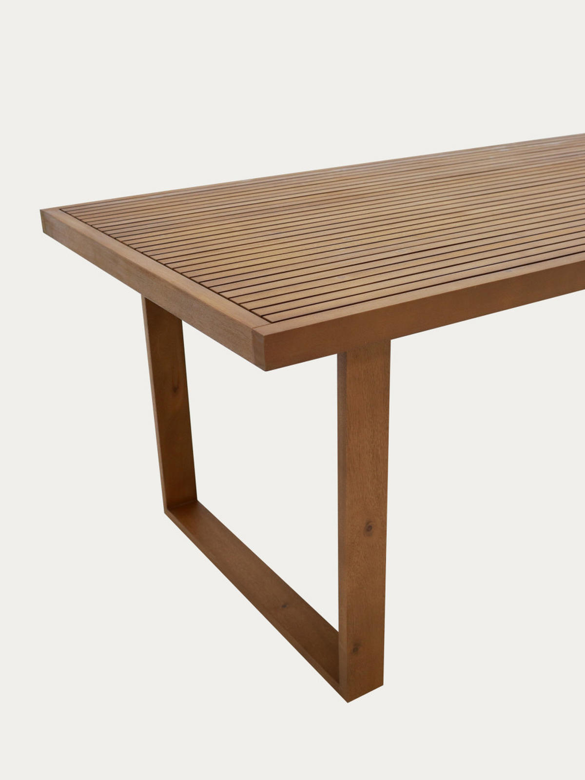 GARTENTISCH Saline Natur 90 x 180 - Braun, Holz (90/74/74cm) - Kenay Home