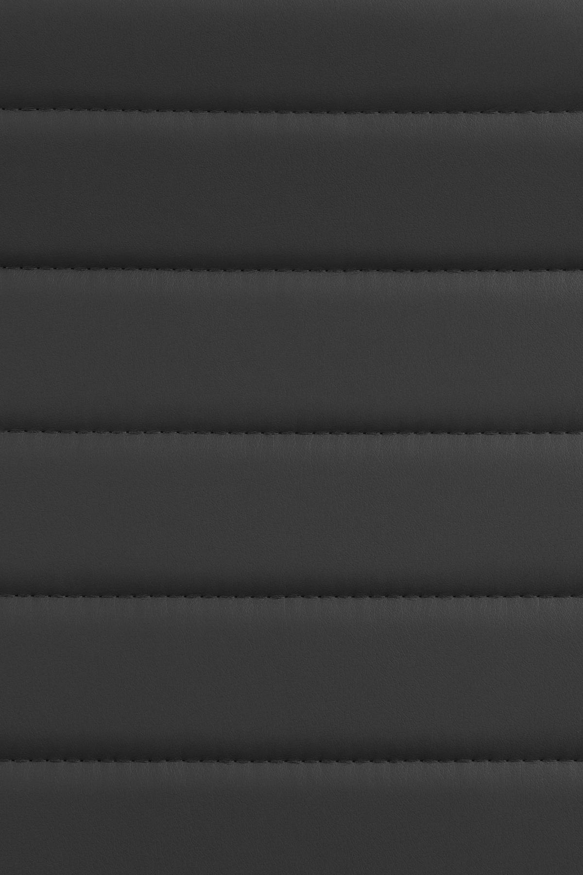 BÜROSTUHL Vantor Kunstleder schwarz - Goldfarben/Schwarz, Metall (57/109/59cm) - TPFLiving