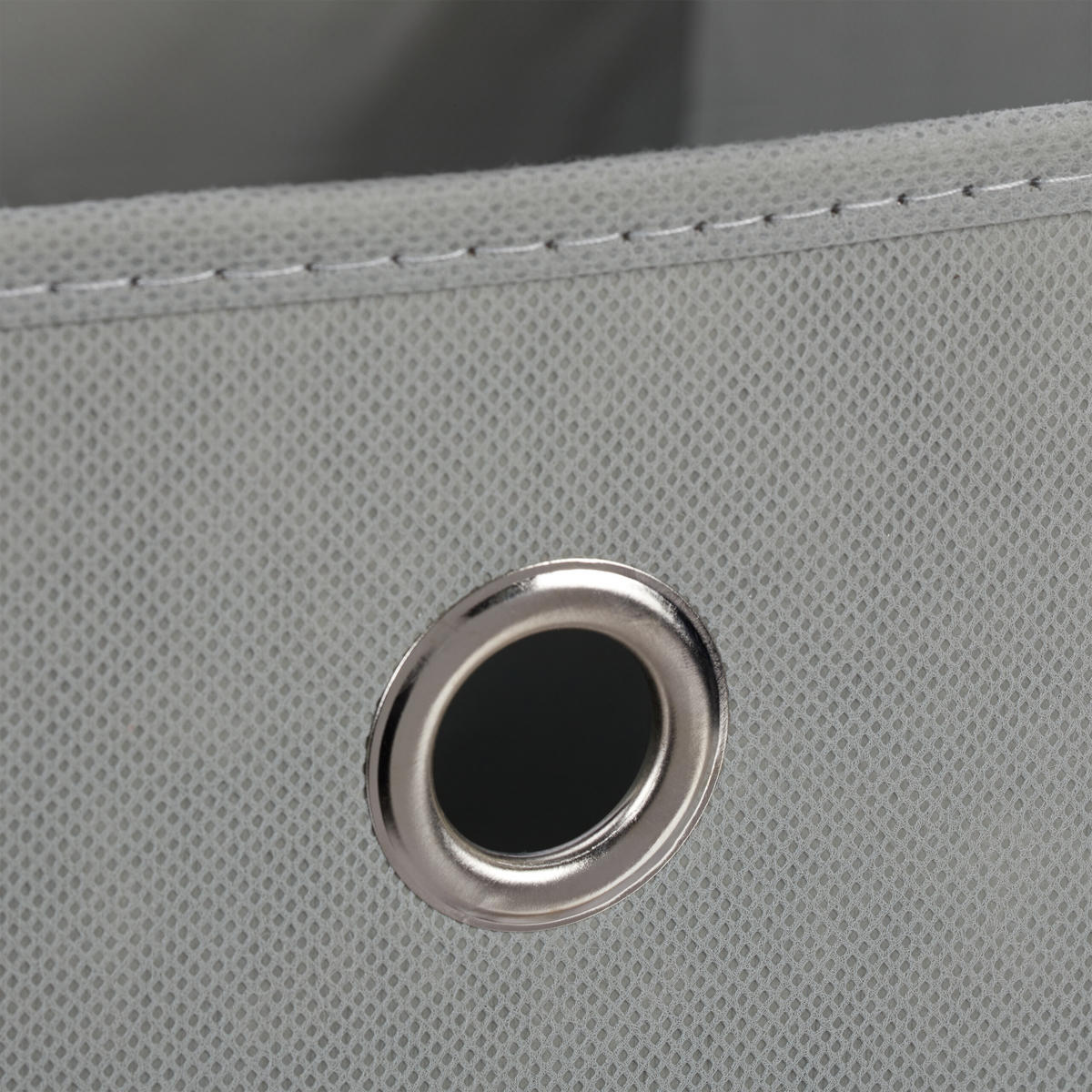 4XAUFBEWAHRUNGSBOX - Grau, Wellpappe/Textil (30/30/30cm) - Relaxdays