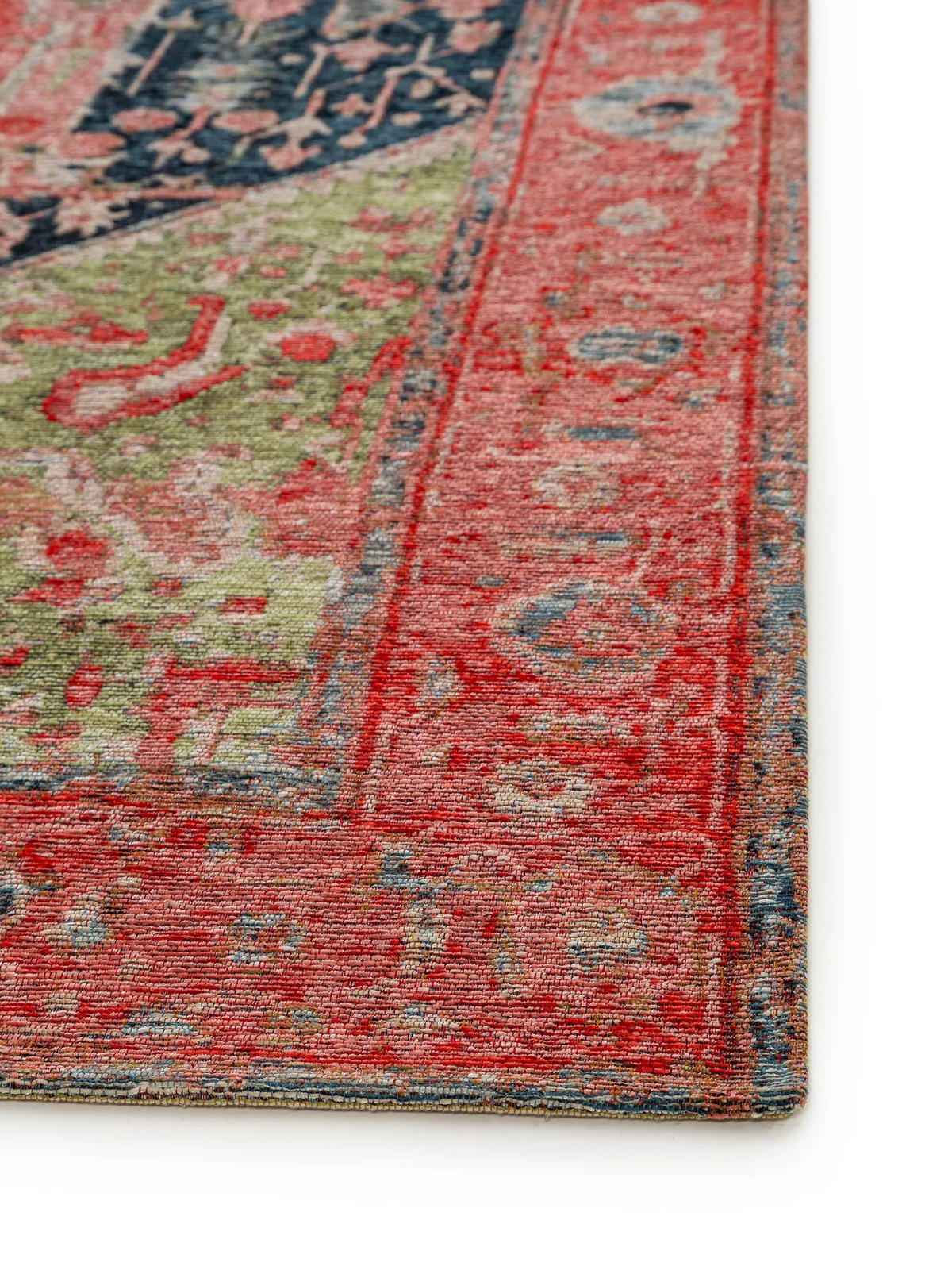 FLACHGEWEBETEPPICH Stay Pink 155x235 cm - Pink, Textil (155/235cm) - benuta Pop