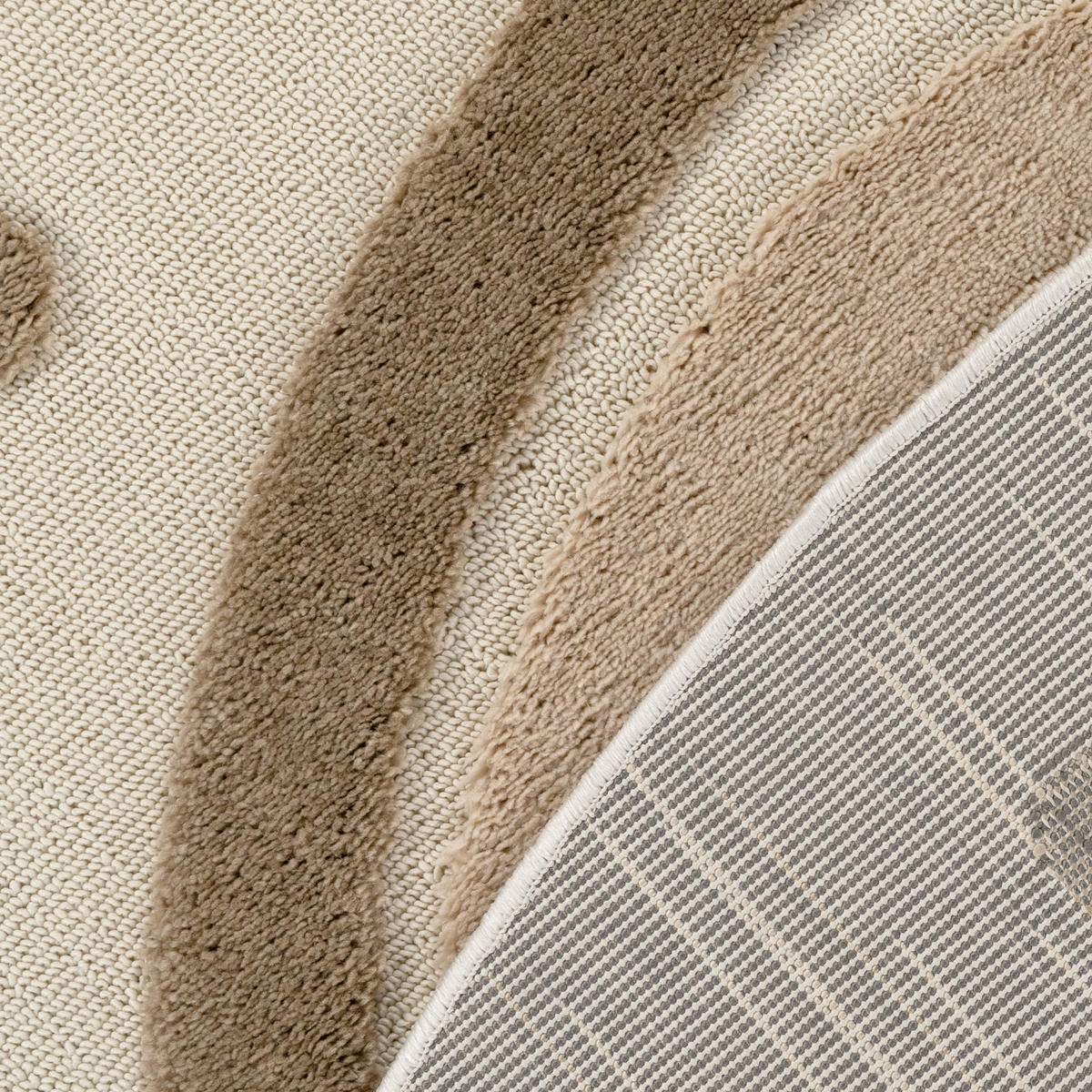 KINDERTEPPICH 120/120 cm Togo 376 - Sandfarben, Textil (120/120cm) - Paco Home