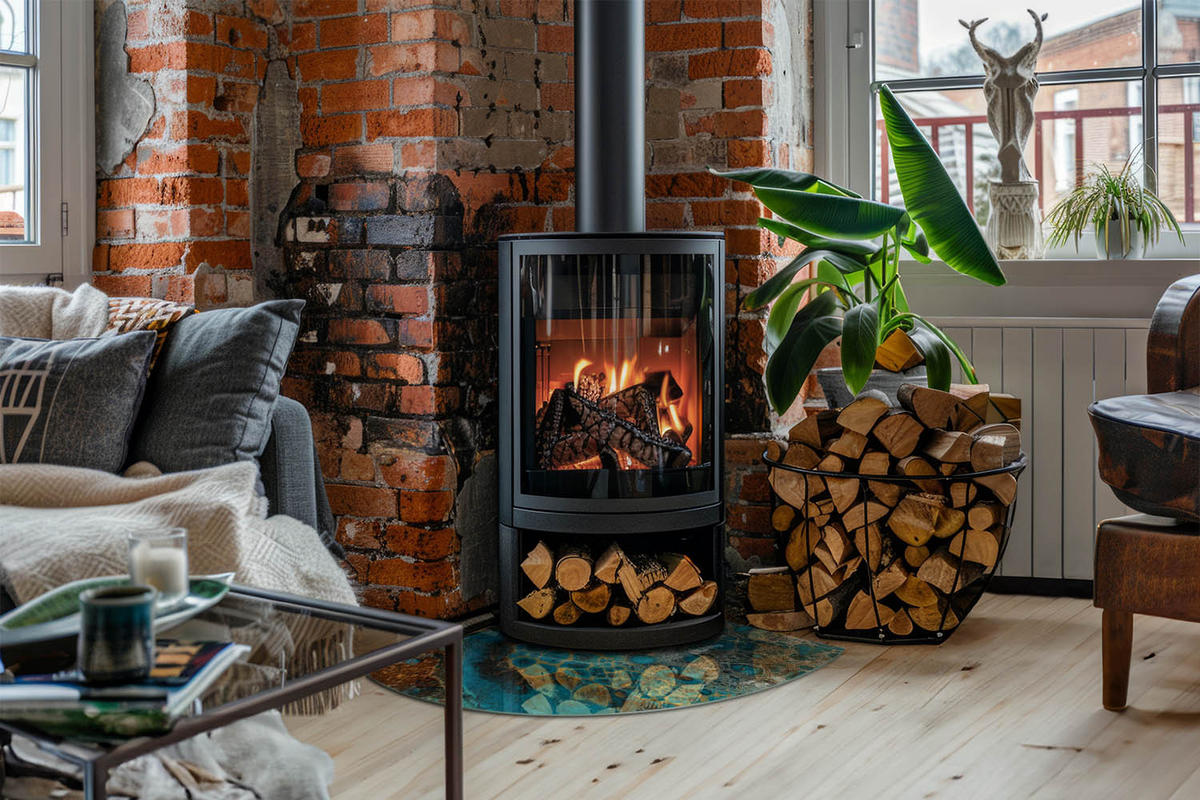 GLASPLATTE für Kamin 100x100 cm Türkis - Türkis, Glas (100/100/0.4cm) - ArtPrintCave