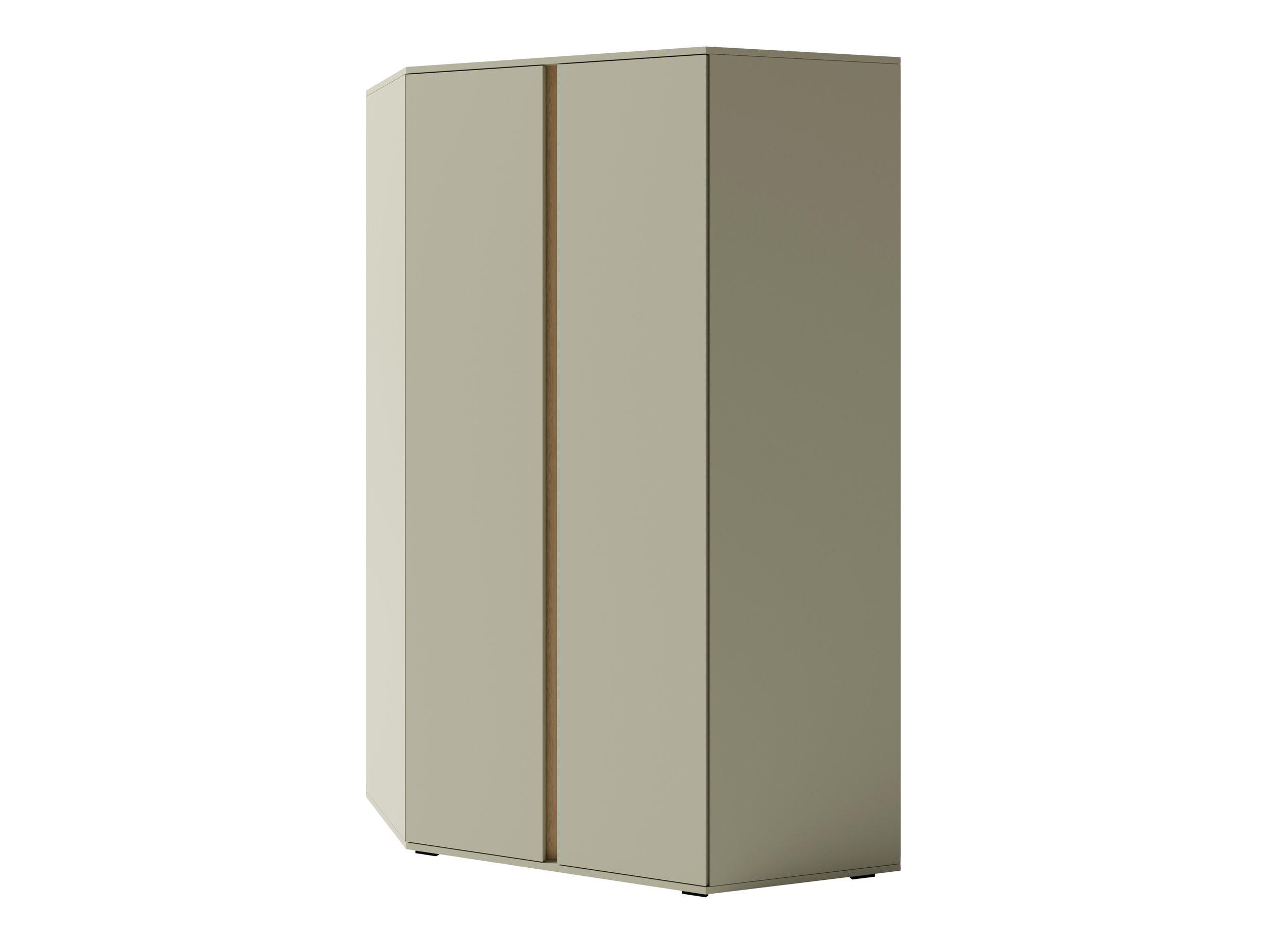 Masseno Drehtürenschrank Grün 95x195x95 cm
