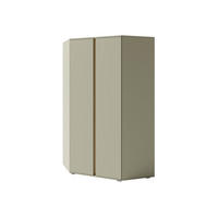 DREHTÜRENSCHRANK MURO 95/195/95cm 2-türig Grün - Grün, Holzwerkstoff (95/195/95cm) - MASSENO