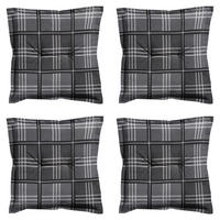 SITZKISSEN Patchy 50/50 cm 4er-Set - Grau, Textil (50/5/50cm) - Madison