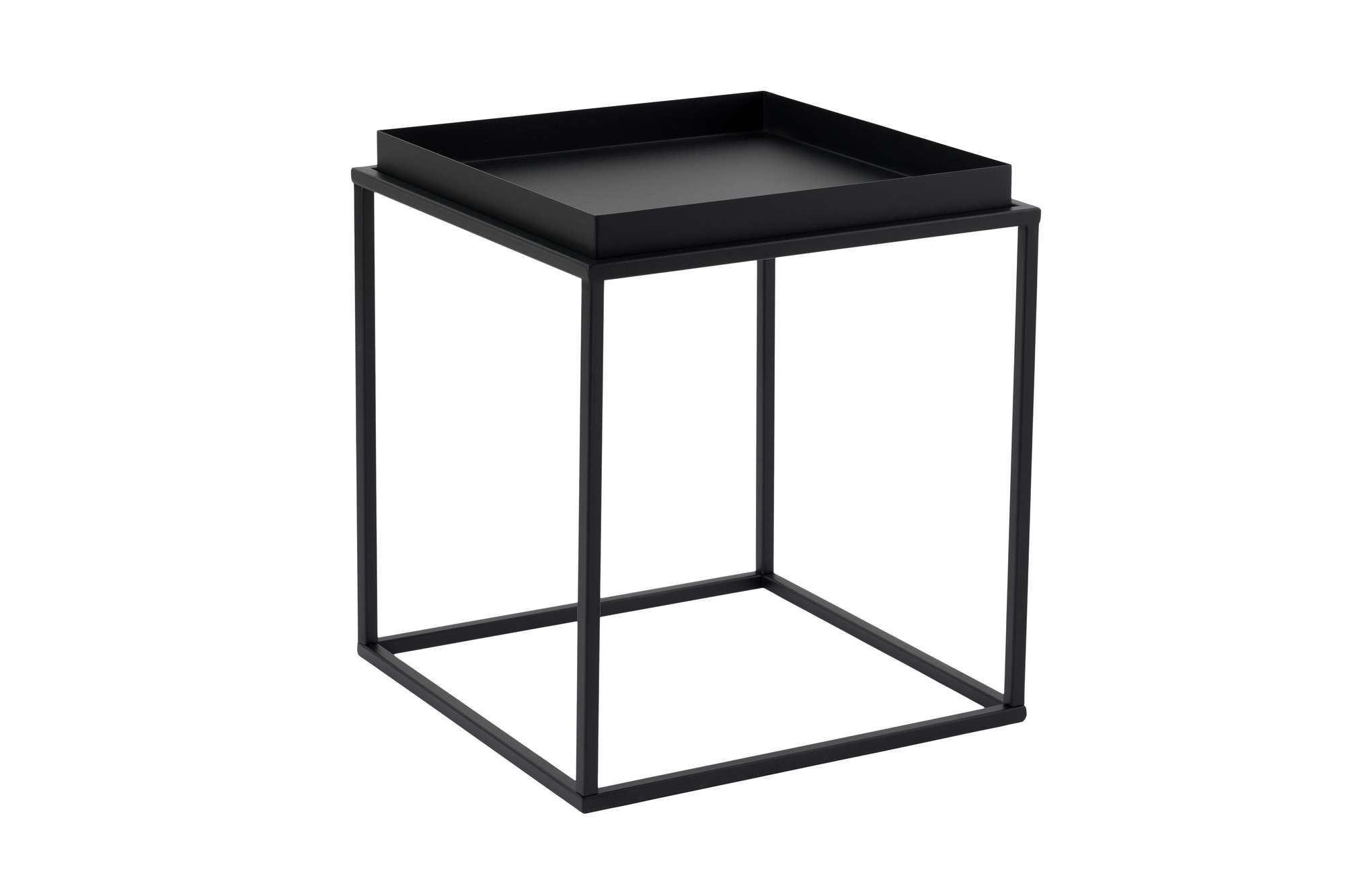 COUCHTISCH koala Schwarz - Schwarz, Holz (45/45/52cm) - Habitat Garten