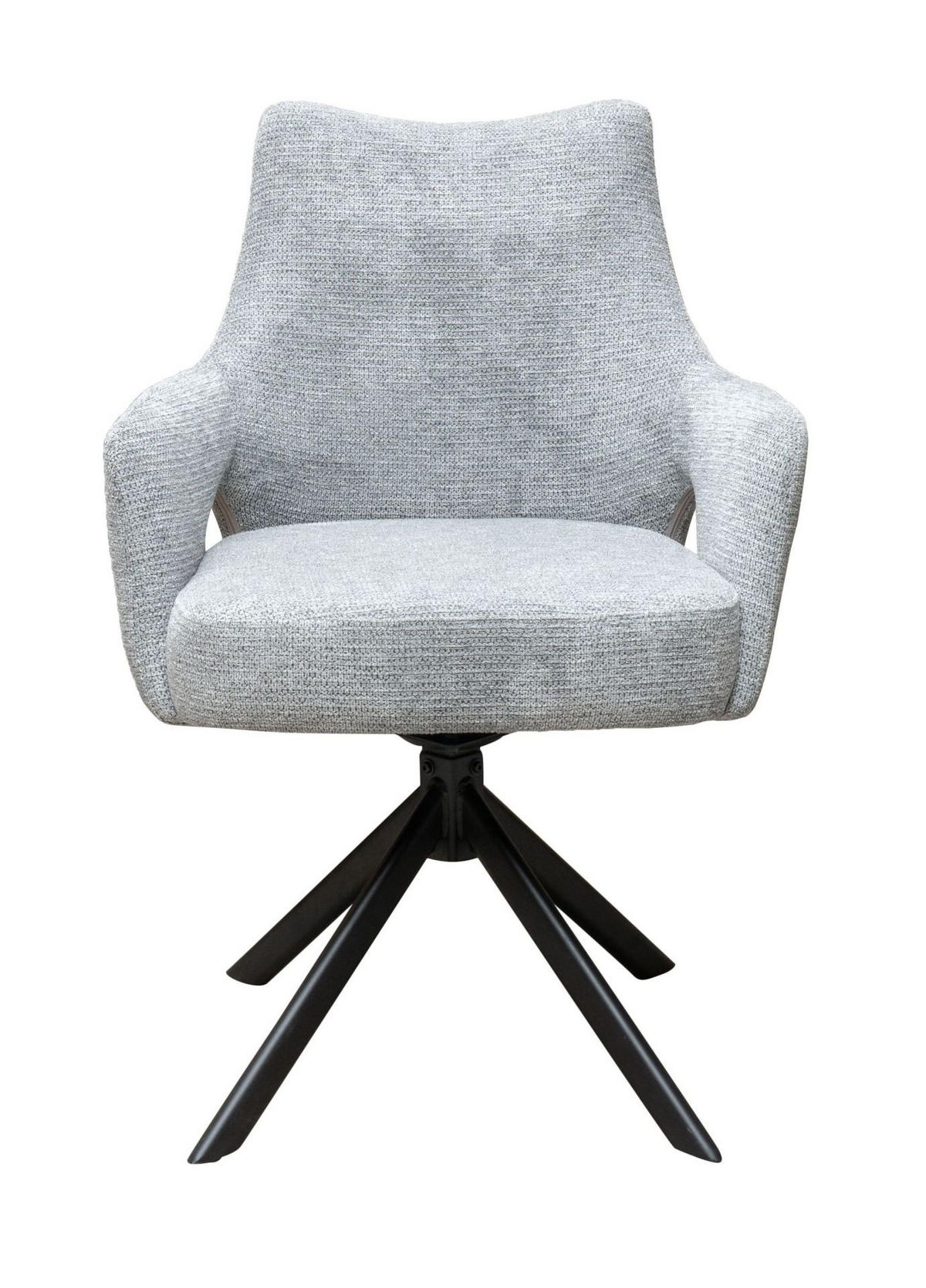 ESSZIMMERSTUHL Merlin, Webstoff, Grau - Grau, Textil (61/87/58cm) - dasmöbelwerk