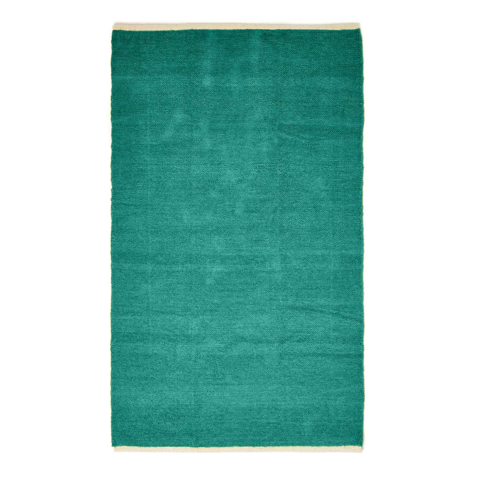HANDWEBTEPPICH Chenille 110/170 cm - Petrol, Textil (110/170cm) - Homescapes