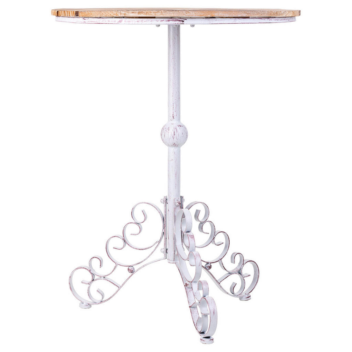 TISCH, weiß, 62x78cm - Weiß, Holz (62/62/78cm) - Wanderlust