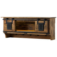 WANDREGAL Mango / Altholz 115x30x45 natur lackiert RAILWAY LUX #150 - Naturfarben, Holz (115/45/30cm) - Massivmoebel24