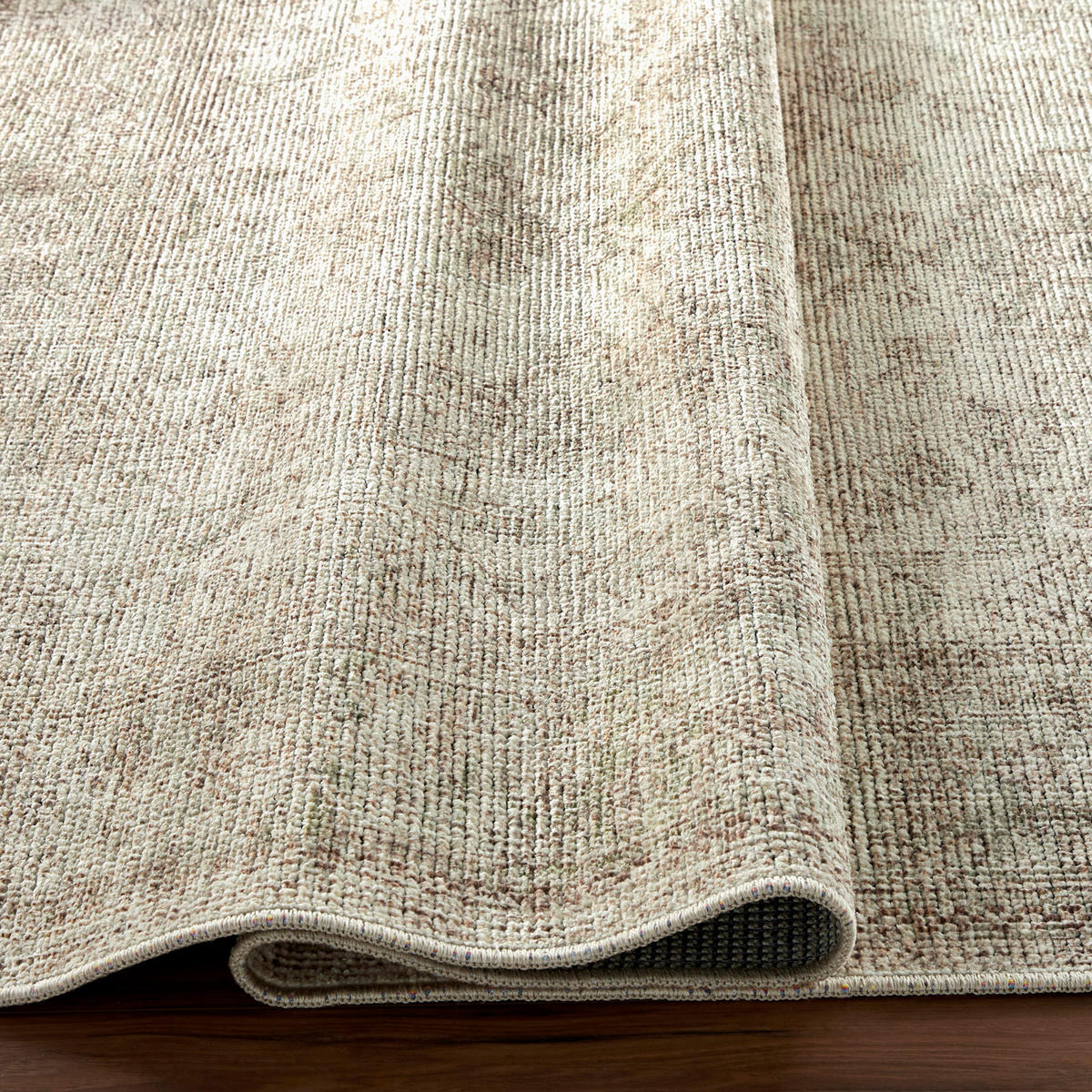 VINTAGE-TEPPICH 160/220 cm Salbeigrün/Creme - Grün, Textil (160/213cm) - LIVABLISS