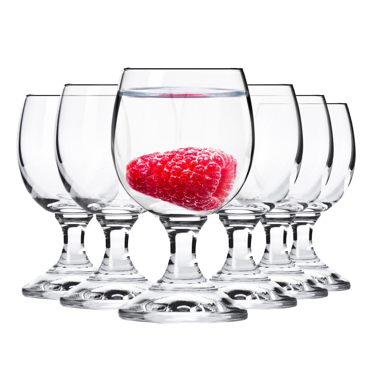 SCHNAPSGLÄSER Balance, 6er-Set, 45 ml - Transparent, Glas (0.045L) - Krosno Glass