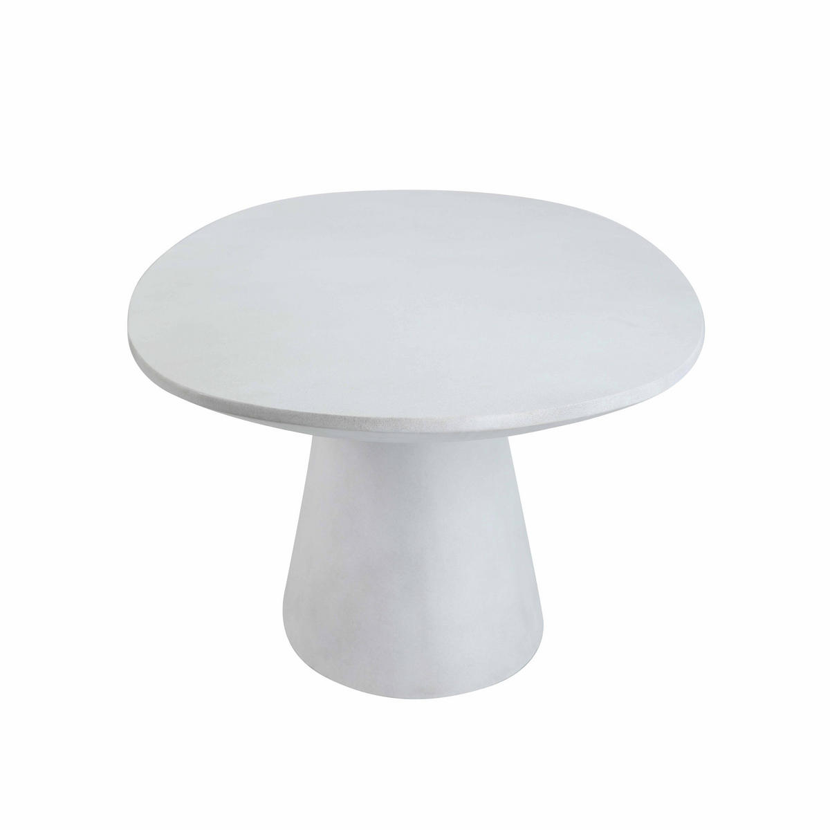 GARTENTISCH, Weiß - Weiß, Stein (250/110/76cm) - Oviala