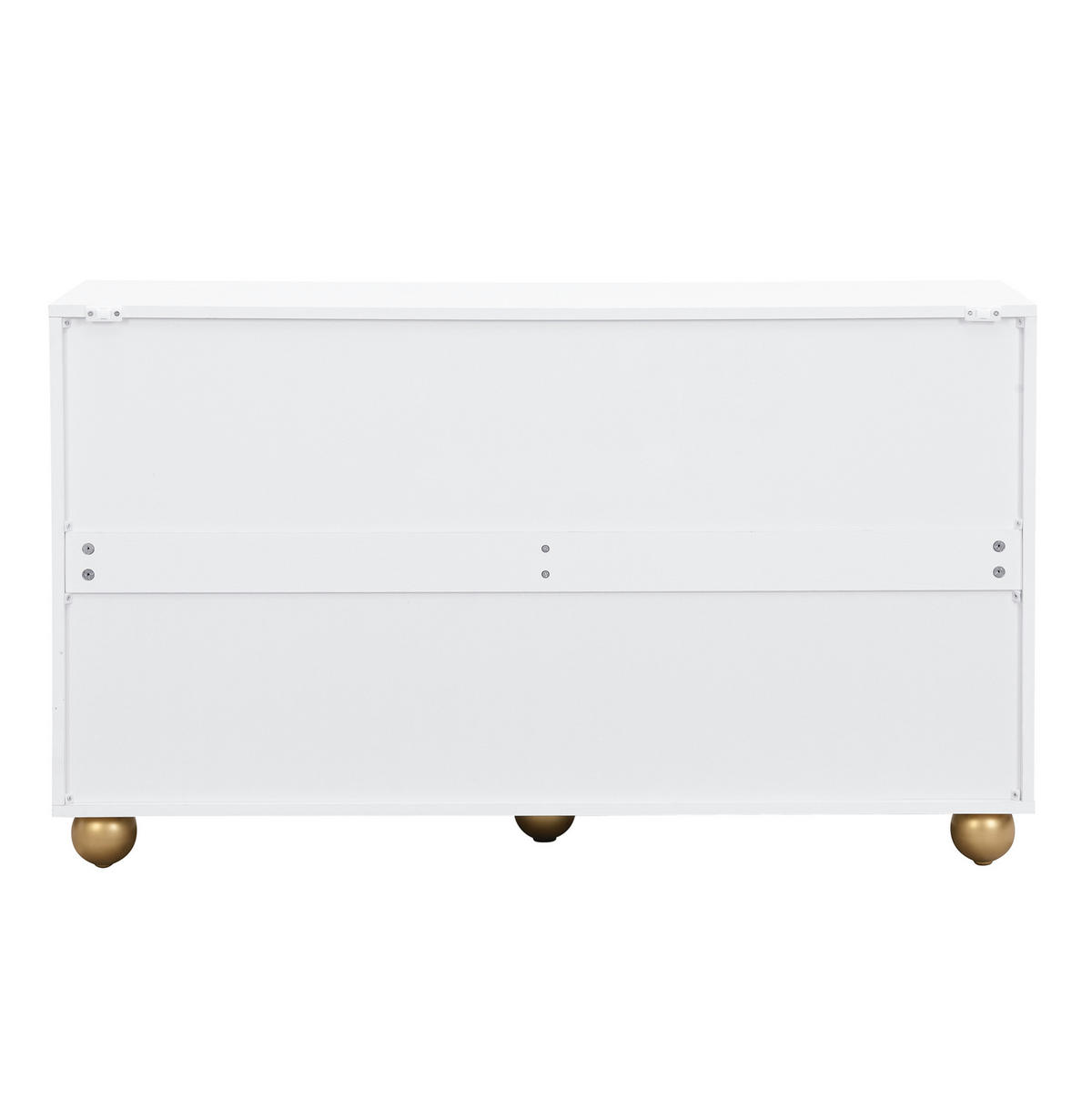 SIDEBOARD 120/35/71,5 cm in Weiß mit 4 Türen und verstellbaren Einlegeböden - Weiß, Holzwerkstoff (120/71.5/35cm) - Flora Grace