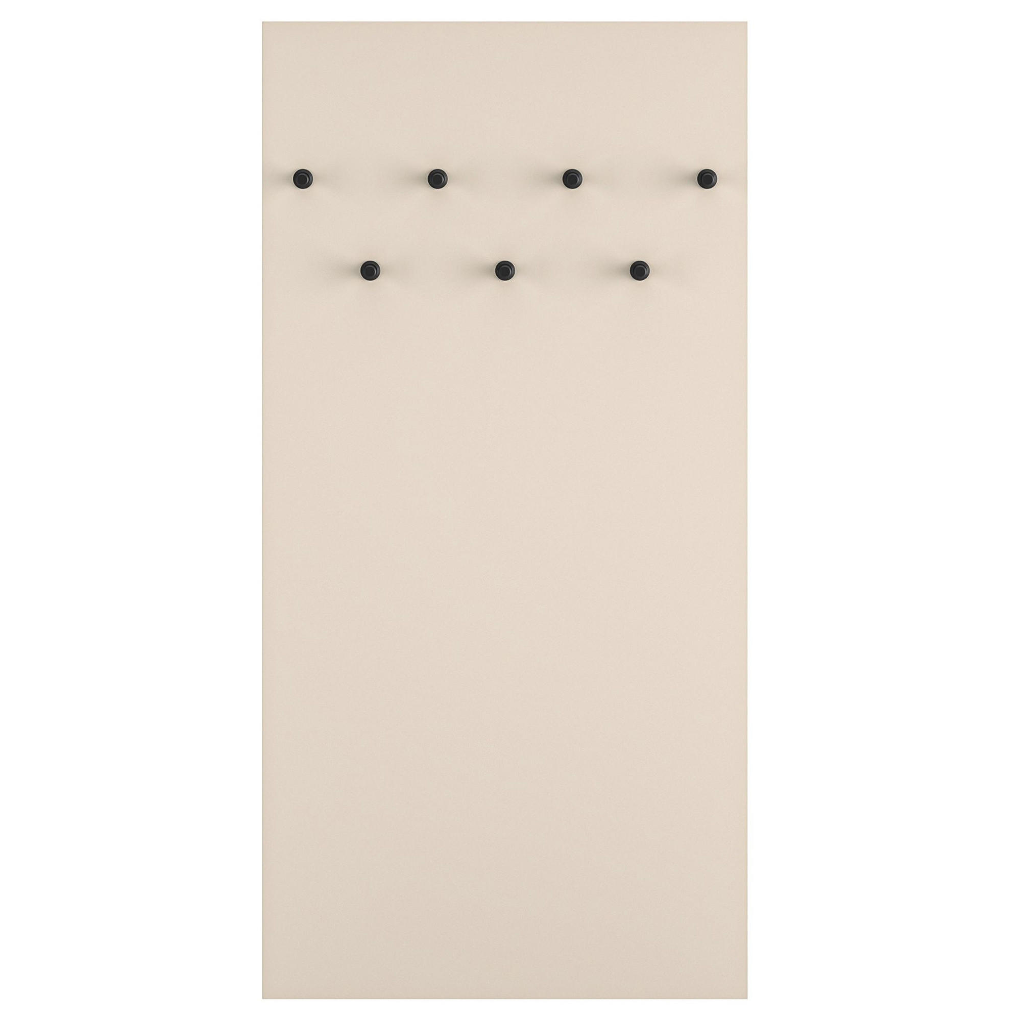 GARDEROBENPANEELE DROMA,Creme - Creme, Holzwerkstoff (68/137/2cm) - KONSIMO®
