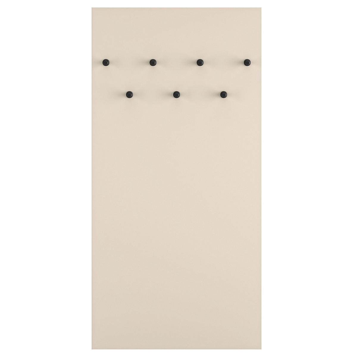 GARDEROBENPANEELE DROMA,Creme - Creme, Holzwerkstoff (68/137/2cm) - KONSIMO®