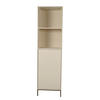 BÜCHERREGAL Madison Beige 45/55/200 cm - Beige, Holz (55/200/45cm) - Starfurn