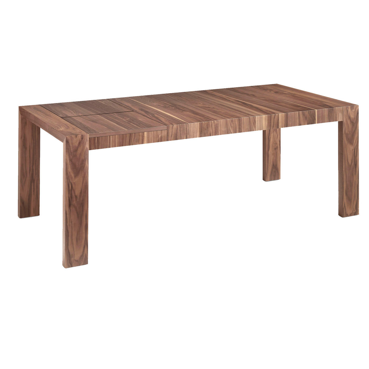 ESSTISCH Rechteckig Walnuss 160/100/76 cm - Walnussfarben, Holz (100/160/76cm) - ANGEL CERDA
