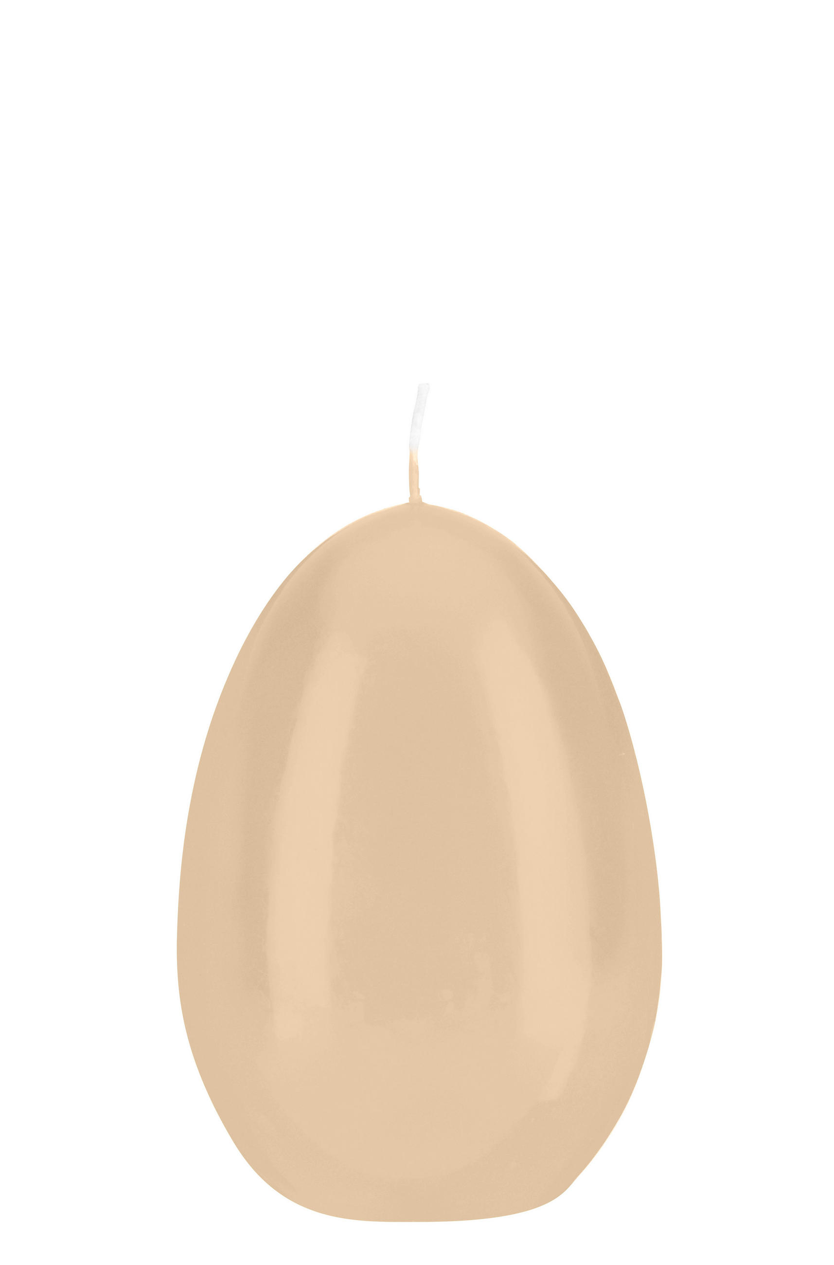 EIKERZEN Klarlack Vanilla Bisquit 120 x Ø 80 mm, 6 Stück - Beige, Paraffin (8/12/12cm) - Kopschitz Kerzen