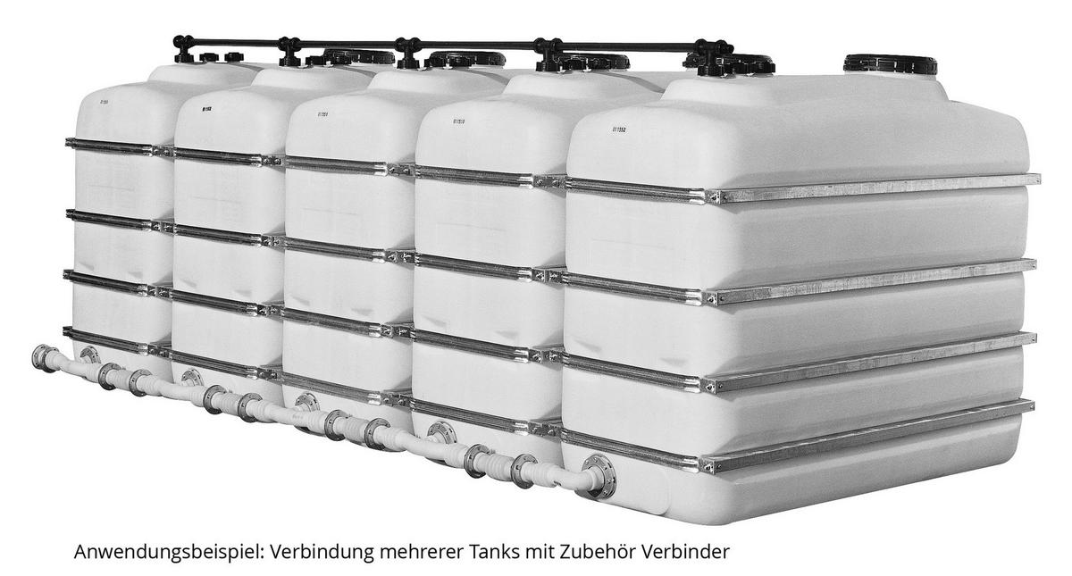 RAUMSPARTANK 2500 L natur - Weiß, Kunststoff (100/165/187cm) - GRAF