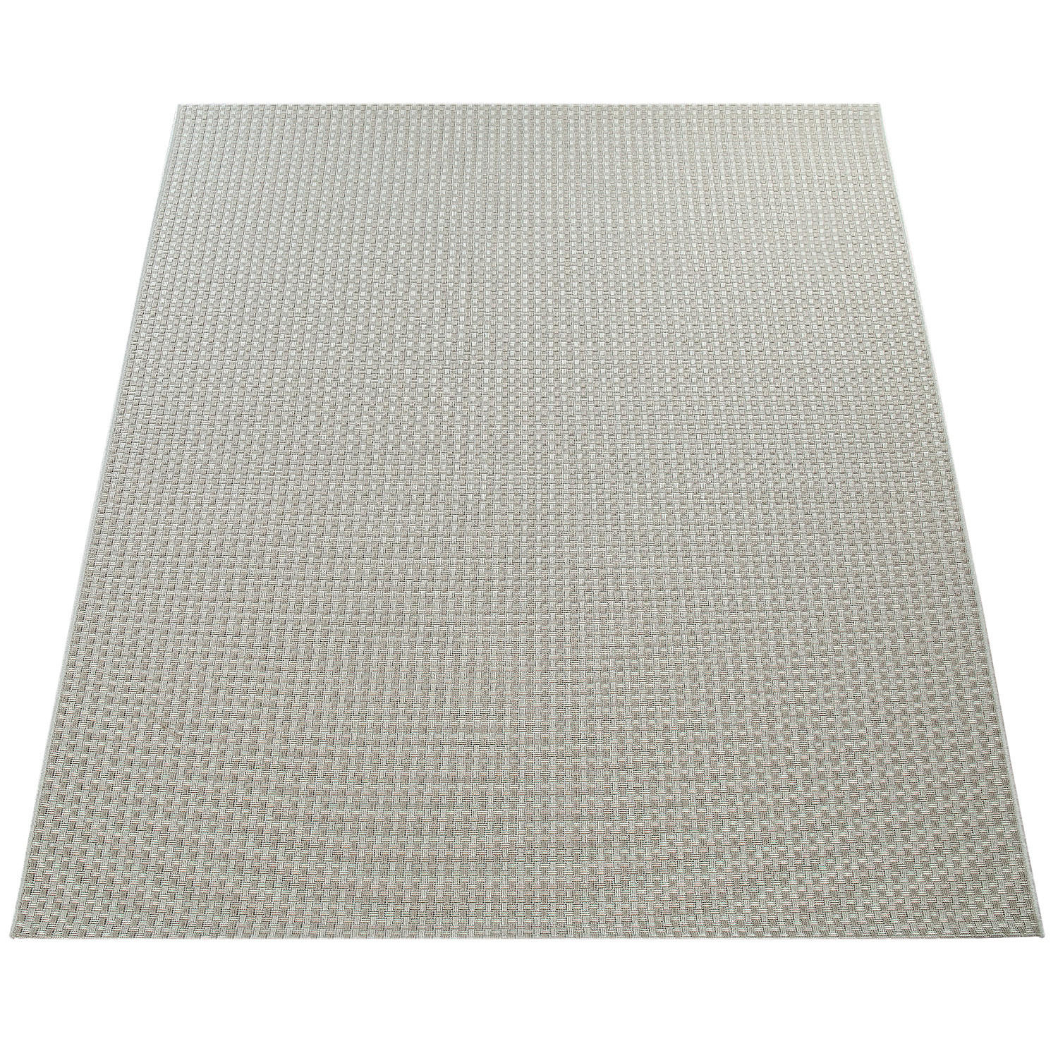 OUTDOORTEPPICH 120/170 cm Waregem 622 - Weiß, Textil (120/170cm) - Paco Home