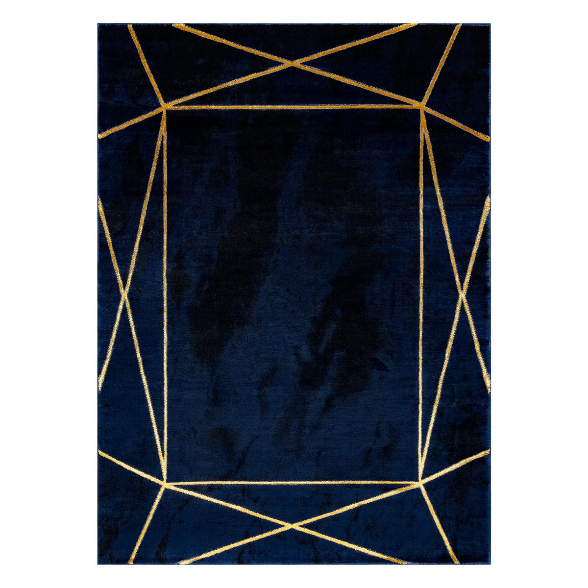 TEPPICH Emerald 80/150 cm - Blau, Textil (80/150cm) - rugsX