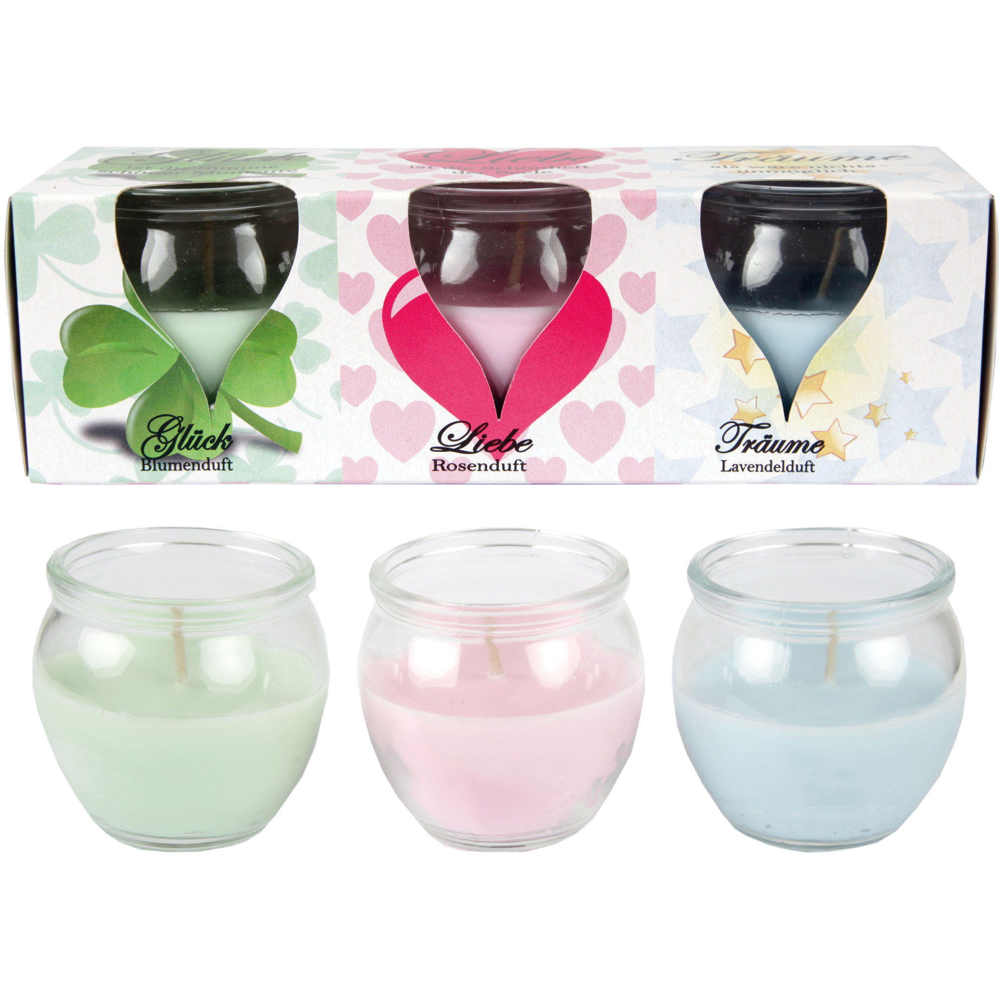 HS Candle Duftkerzen Mehrfarbig 6 cm