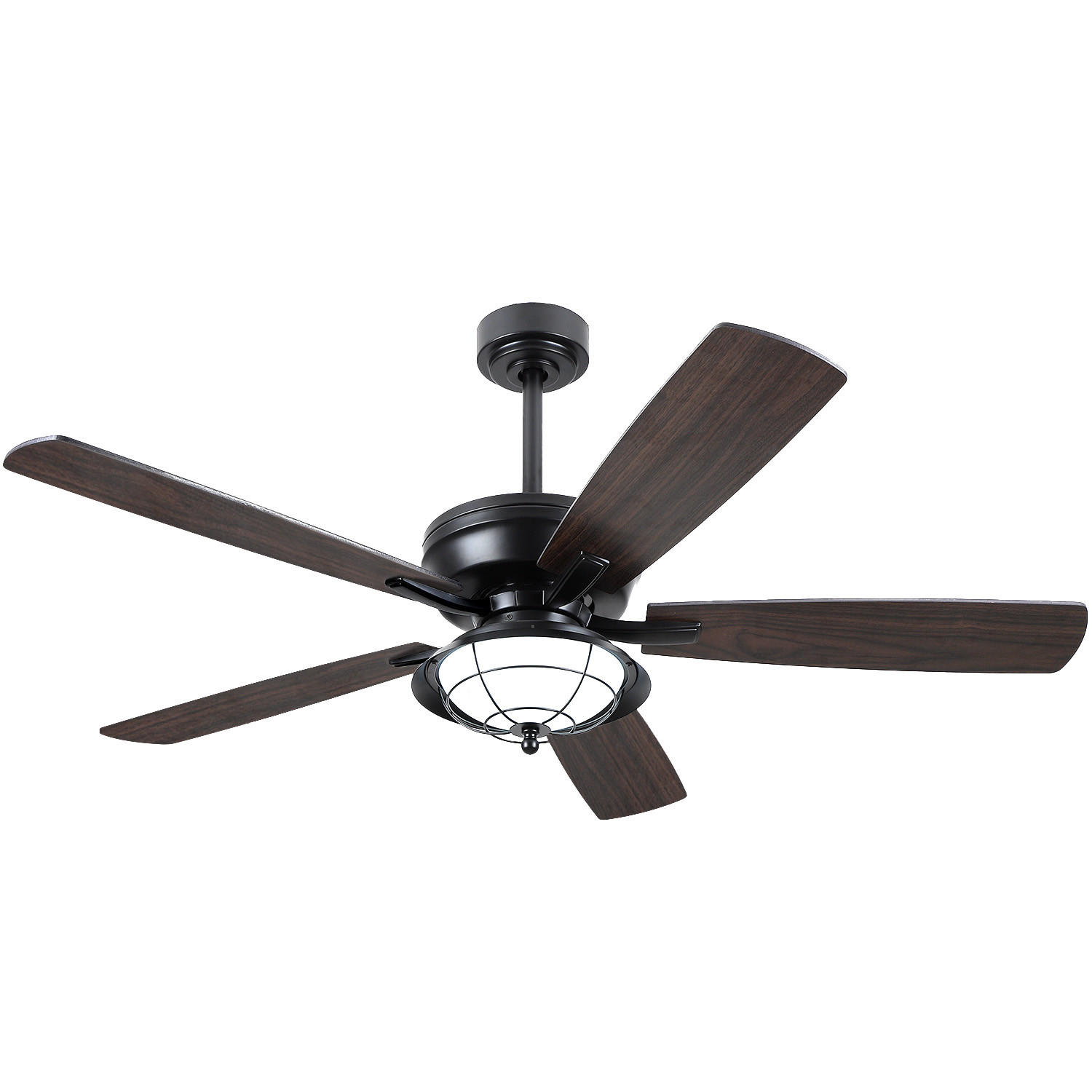 Surtime Deckenventilator Schwarz 132.1x53.3x132.1 cm