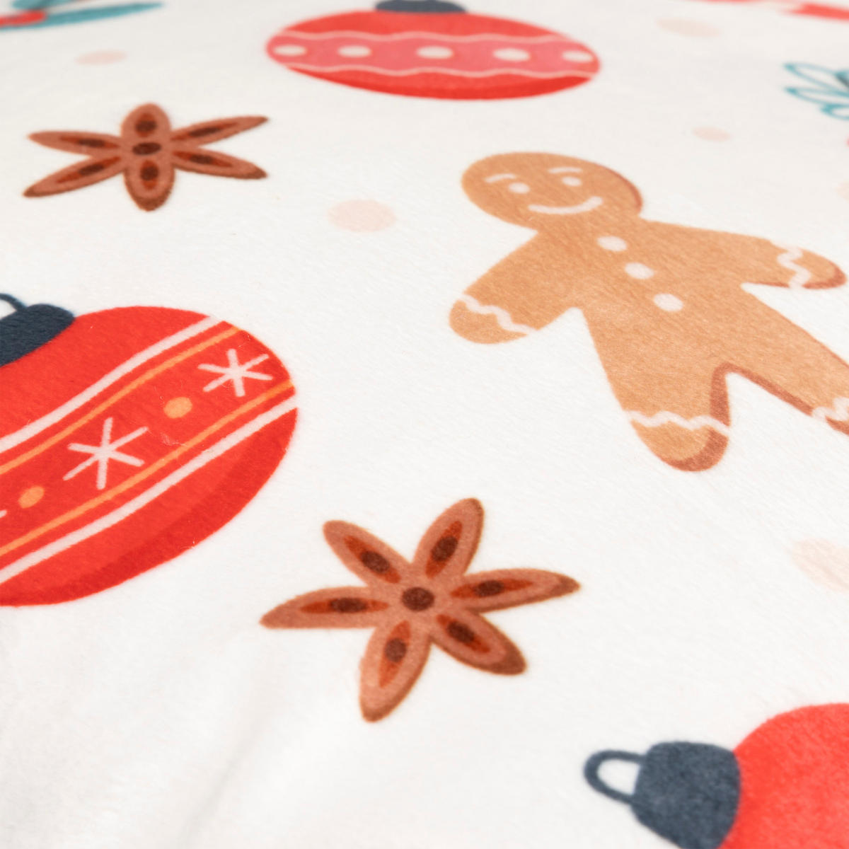 WEIHNACHTSKISSEN Gingy 40/40 cm - Multicolor, Textil (8/40cm) - Atmosphera Createur d´interieur