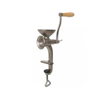GEWÜRZMÜHLE Silber 17.5/17.5/23 cm KH1952 - Silberfarben, Holz (17.5/23/17.5cm) - Kinghoff 